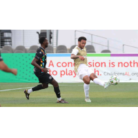 Birmingham Legion FC and Oakland Roots SC in action
