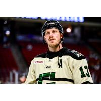 Utah Grizzlies forward Dylan Fitze