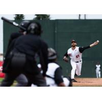Fargo-Moorhead RedHawks pitcher Tyler Jandron delivers
