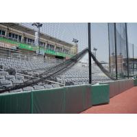 New netting at GoMart Ballpark, home of the Charleston Dirty Birds