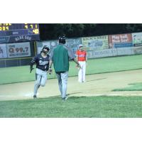 Vermont Mountaineers' Jaylen Hernandez and Kameron Hartenstein on game night