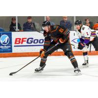 Defenseman Noah Ganske with the Fort Wayne Komets