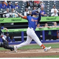Jared Young homers for the Syracuse Mets