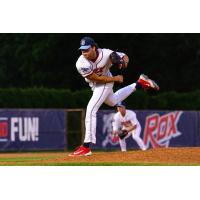 St. Cloud Rox' Jake Reigert in action