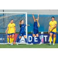 San Diego Wave FC and the Utah Royals on game night