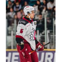 Defenseman Jayden Veney with the Chilliwack Chiefs