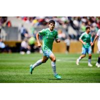 Sounders FC midfielder Obed Vargas