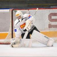 Goaltender Tobias Tvrznik with HC Sparta Praha U20