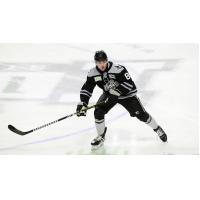 Kaleb Pearson with the Idaho Steelheads