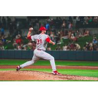 Winnipeg Goldeyes pitcher Tasker Strobel