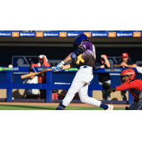 St. Lucie Mets third baseman Trace Willhoite