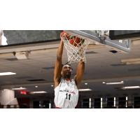 Ottawa BlackJacks forward Isaih Moore dunks
