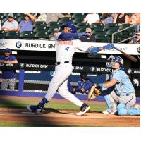 José Azocar homers for the Syracuse Mets