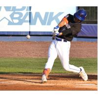 Jared Young of the Syracuse Mets at bat