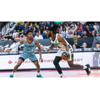 Montreal Alliance's Travis Smith versus Niagara River Lions' Ron Curry