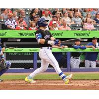 Syracuse Mets' Drew Gilbert at bat