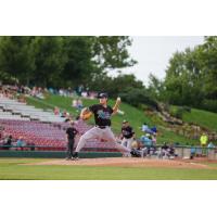 Kansas City Monarchs' Josh Hendrickson on the mound
