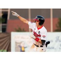 Michael Hallquist of the Fargo-Moorhead RedHawks circles the bases