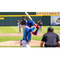 Pensacola Blue Wahoos pitcher Natanel Polanco