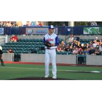 Green Bay Rockers pitcher Cole Linton