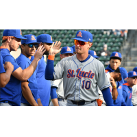 St. Lucie Mets shortstop Trey Snyder