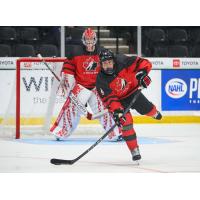 Defenceman Ryan Lin with Hockey Canada