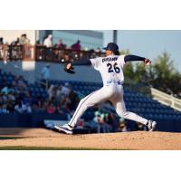 Pensacola Blue Wahoos pitcher Orlando Ortiz-Mayr
