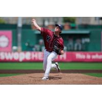 Kansas City Monarchs pitcher Blake Goldsberry