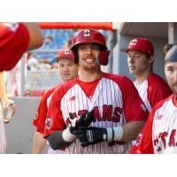 Ottawa Titans all smiles in the dugout
