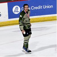 Wenatchee Wild defenseman Eastyn Mannix