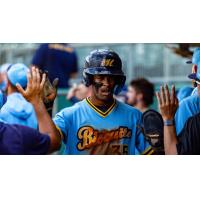 Montgomery Biscuits outfielder Homer Bush Jr.