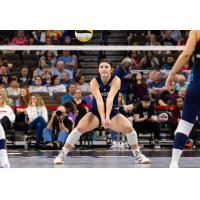 Grand Rapids Rise outside hitter Paige Briggs-Romine