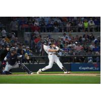 Somerset Patriots center fielder Garrett Martin