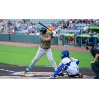 Biloxi Shuckers at bat