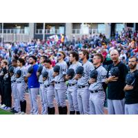 Knoxville Smokies during the National Anthem