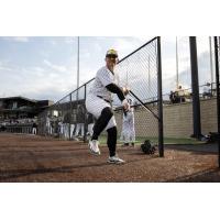 Catcher Erik Ostberg with the Milwaukee Milkmen