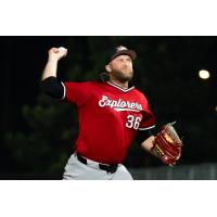 Sioux City Explorers pitcher Nate Gercken