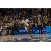 Edmonton Stingers guard Sean East II