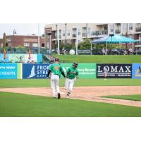 Greensboro Grasshoppers outfielder Will Taylor rounds the bases
