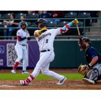 Tri-City Dust Devils catcher Juan Flores