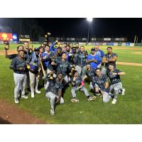 Lake Country DockHounds celebrate a playoff berth