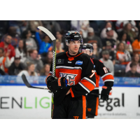 Forward Nathan Dunkley with the Kansas City Mavericks