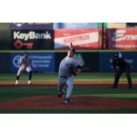 Somerset Patriots' Trent Sellers on the mound