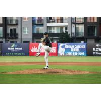 Greensboro Grasshoppers pitcher Khristian Curtis