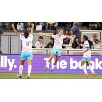 San Diego Wave FC's Kenza Dali, Kimmi Ascanio, and Gia Corley on game night