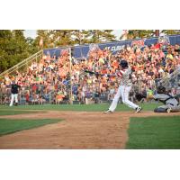 Infielder Bob Seymour with the St. Cloud Rox
