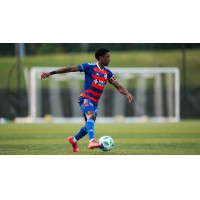 Defender Amir Daley with FC Cincinnati 2