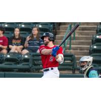 Hickory Crawdads outfielder Paxton Kling