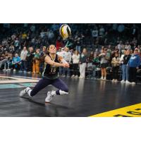 Outside Hitter Allison Mayfield with the Vegas Thrill