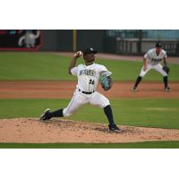 Columbia Fireflies pitcher Yimi Presinal